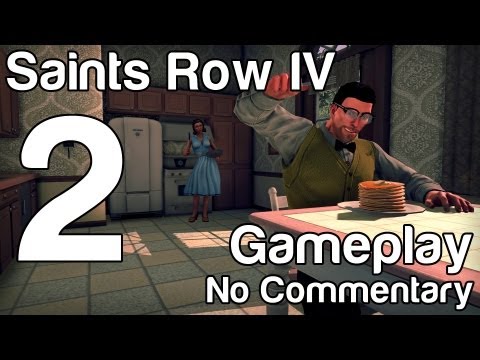 Saints Row 4 - Walkthrough Gameplay Part 2 - Hail to the Chief - Main Quest (1080p no commentary)