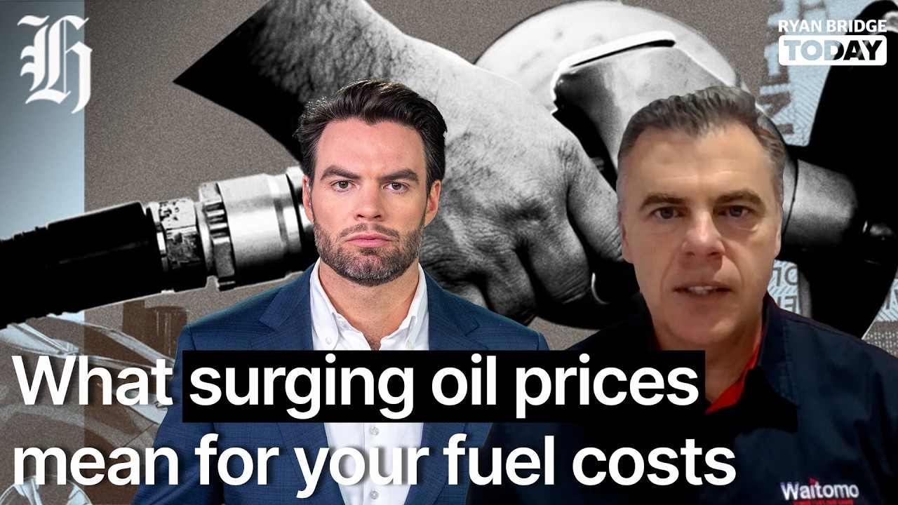 Over $3.30 a litre? What surging oil prices mean for your fuel costs | Ryan Bridge TODAY