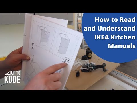 Part of a video titled How to Read and Understand IKEA Kitchen Manuals - YouTube