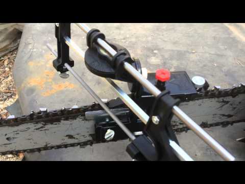 Oregon 23736A Professional Chain Saw Bar-Mount Filing Guide