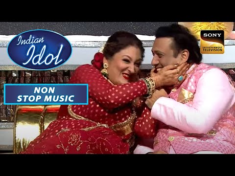 Govinda ने किया Romantic Dance 'Tumsa Koi Pyaara' पर | Indian Idol S13 | Non Stop Music