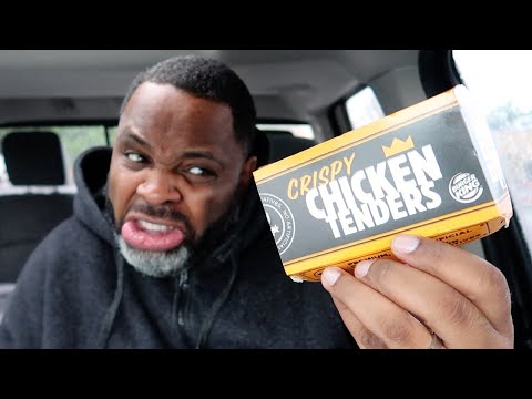 Burger King Crispy Chicken Tenders Review