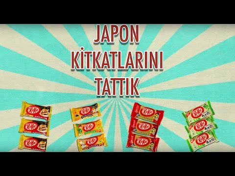 Türkler İlginç Japon KitKatlarını Tadıyor