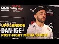 Dan Ige 'Pumped' With Quick Finish Of Dan Henry At UFC London - MMA Fighting