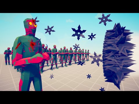 ZOMBIE ARMY + MAMMOTH vs 3x EVERY GOD IN TABS