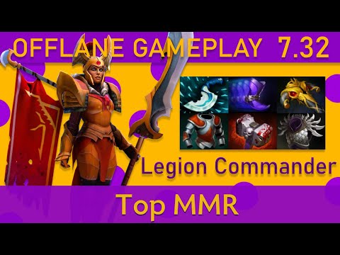 Legion Commander Gameplay - Top MMR Dota 2