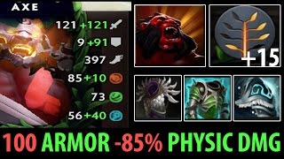 Tanky AXE 85% Physical Resist Gameplay by Fly Captain of Team OG