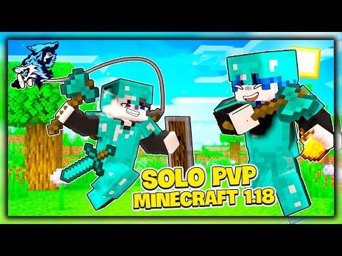 Solo PVP Minecraft 1.18 with Hero Team ||  Kairon turned into a girl and punched Simmy Cat without missing a shot