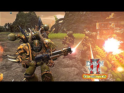 Death Guard  vs Tyranids ! -  Astartes Mod | Wh40k: Dawn of War 2 - Retribution.