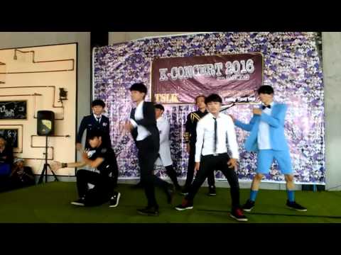 [20160327] G-SWAG Cover BTS Boy In Luv, War Of Hormone, Dope at K-Concert Tegal
