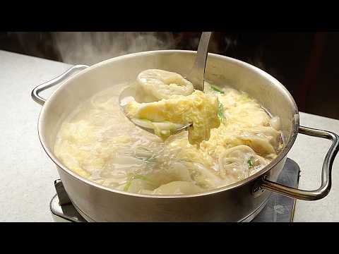 코인육수, 사골 없이 10분 완성, 깊고 진한 떡만두국