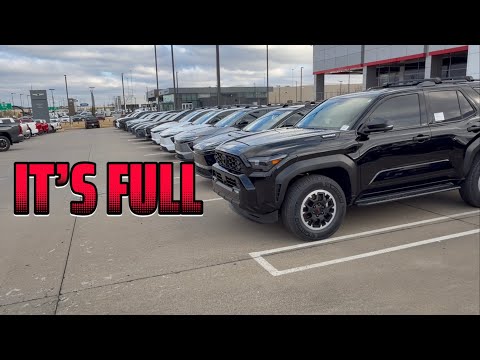 Toyota Dealership Completely Full