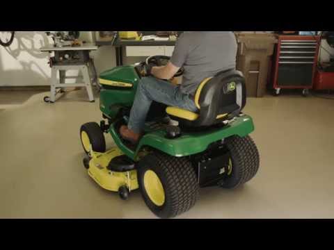 Go to "How To Level A Mower Deck | John Deere X300 & X500 Lawn Tractor Maintenance"