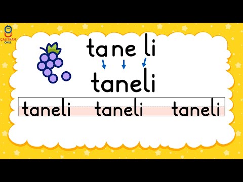 taneli Kelimesi Okuma Çalışması - Yeni Müfredat Okuma Yazma Öğretimi - Yeni Müfredat L Sesi