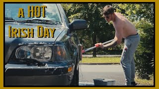 a HOT Irish day