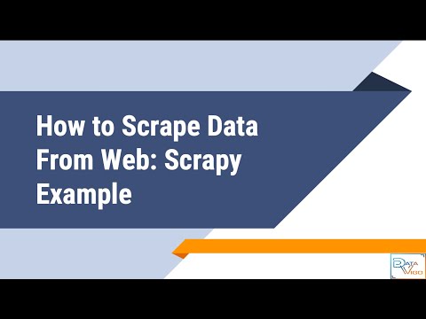How to Scrape Data from Web : Part (2) - Scrapy Example