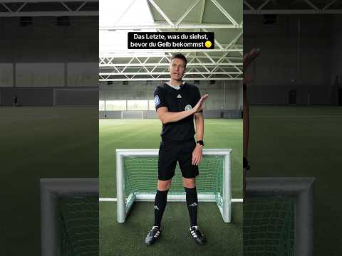 Das sagen Schiedsrichter bei der letzten Ermahnung! ⚽️💪 @DFB  #fussball #schiedsrichter