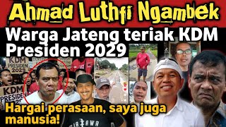 Download lagu A. Luthfi: Shame on you! Central Java residents are calling for President KDM 2029 to fix pothole... mp3