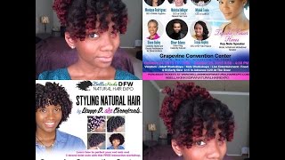 Bella Kinks DFW Natural Hair Expo + Exciting Announcement || Curl Chat