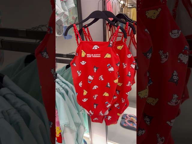 Vídeo relacionado con Hello Kitty Kuromi Bikini para Niña, Diseño Purpurina Bañador de Dos Piezas Verano Infantil, Talla 6 Años
