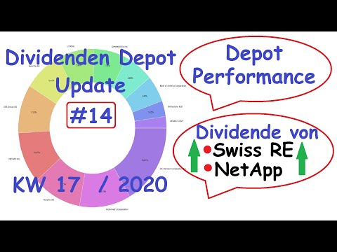Dividende von Swiss RE und NetApp - Dividenden Depot update #14 vom AktienOnkel