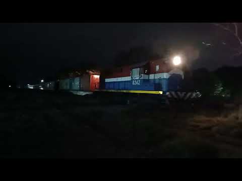 TREN VACÍO DE NCA + TREN SOCIO - SANITARIO 9 DE JULIO DEL MINISTERIO DE CAPITAL HUMANO DE LA NACIÓN.