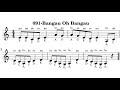 091-Bangau Oh Bangau music sheet