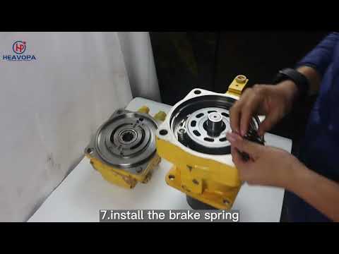 How to install a swing motor ?