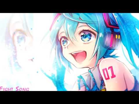 [HD] Nightcore - Fight Song [1 Hour version]