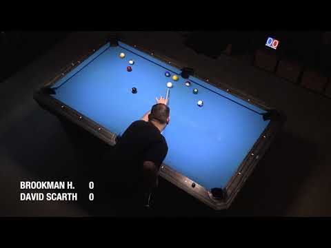 Brookman Holmes vs David Scarth (8-Ball, Race to 20)