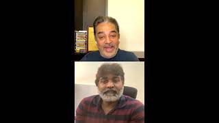 Mr Kamal Haasan Live Interaction with Makkal Selvan Vijay Sethupathi | Cinema | Live on Instagram video
