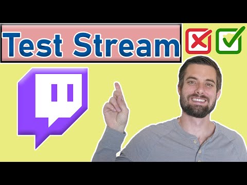 How To Do A Test Stream On Twitch (EASY Tutorial!)