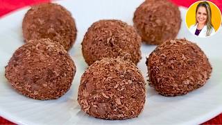Só 5 MIN, ZERO GORDURA e SEM AÇÚCAR! Brigadeiro de Café com Poucas Calorias e Sem Fogo!