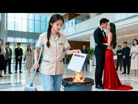 Husband cheats, calls her a poor cleaner—he doesn’t know she’s a billionaire heiress!