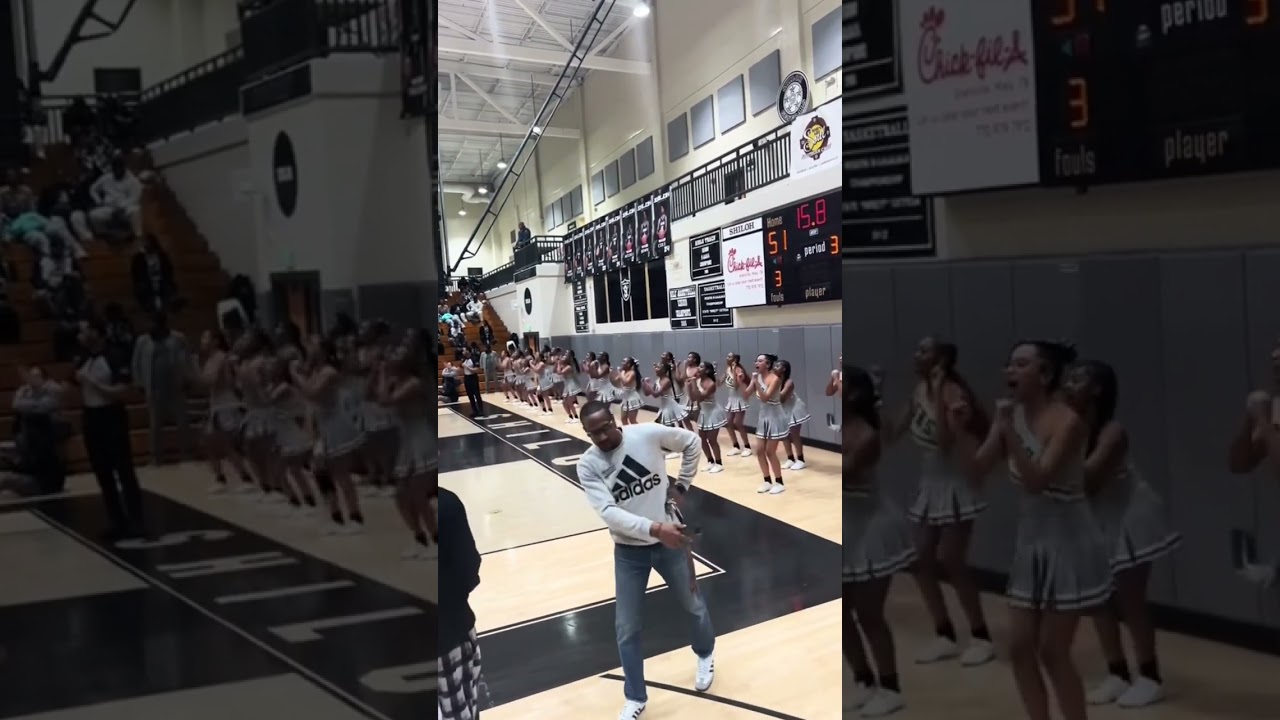 SHS CHEERLEADERS 📣🩶🖤🤍 #cheer #cheerdance #cheerarmy #cheerleading #sports #team #highschool