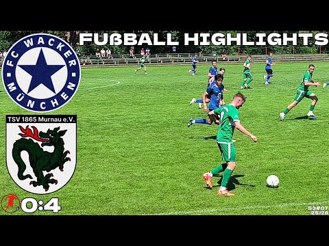 The Lone Star vs The Dragon FC Wacker München vs TSV 1865 Murnau - Fußball Highlights