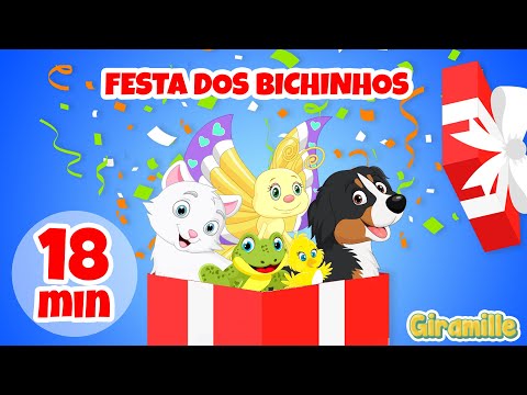 Festa dos Bichinhos da Giramille - 18 min | Desenho Animado Musical