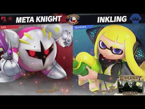 LoneStar Smash #8 [Winner's Finals] - S2H (Meta Knight) vs ThunderMonkey (Inkling)