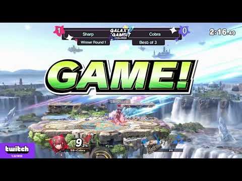 GGxC 12 - Sharp (Diddy Kong) Vs. Cobra (Pyra) - Top 64 Winners Round 1