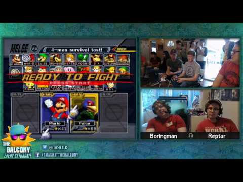 Melee @ the Balcony 87 - Winners R2 ft. BCB|Schmoofy (Mario, Falco) VS Wiff King (Mario)