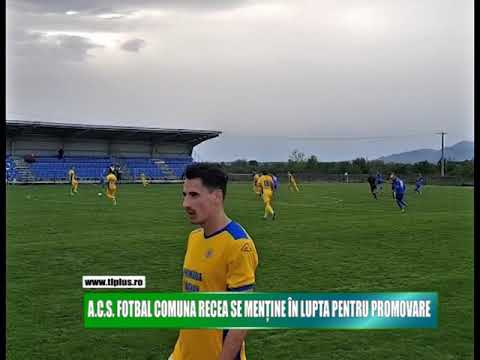 A.C.S. Fotbal Comuna Recea se menține în lupta pentru promovare