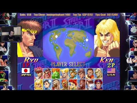 Street Fighter Throwback "Chill Stream" Jan. 24, 2020 pt2