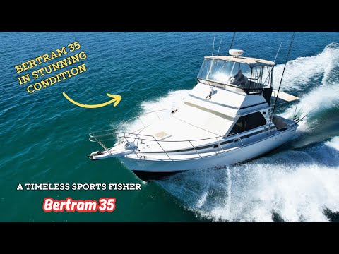 Bertram 35 Flybridge | a timeless sports fishing boat