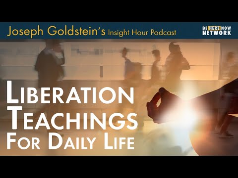 Liberation Teachings for Daily Life with Joseph Goldstein – Insight Hour Podcast Ep. 174