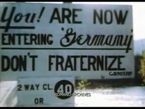 1944 The US Army Entering Germany and the Taking of Aachen