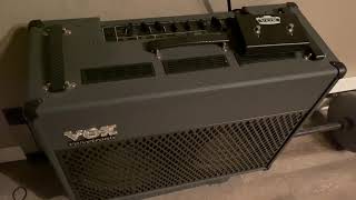Video thumbnail for Strange Vox AD100-VT XL problem by the big instrument
