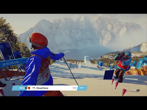 Hands down My BEST OLYMPIC RUN on Steep!