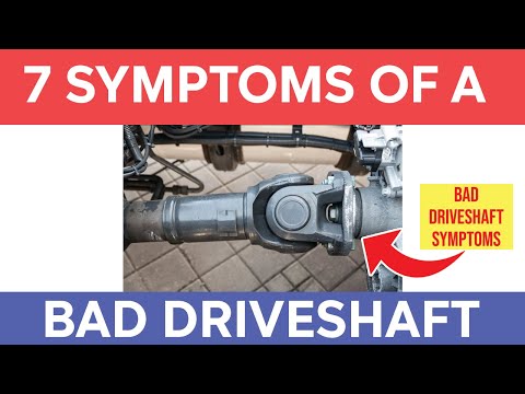 7 Bad Driveshaft Symptoms (Diagnose a Drive Shaft)