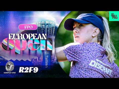 2026 European Open | FPO R2F9 | Salonen, Gannon, Steen, Jurčíková | Jomez Disc Golf