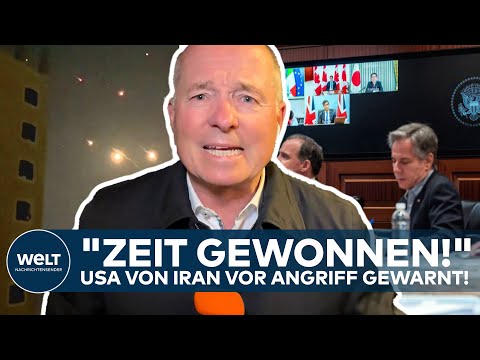 IRANS ANGRIFF: "Amerikaner vorab informiert!" Mäßigt Teherans Vorwarnung Israels Reaktion?